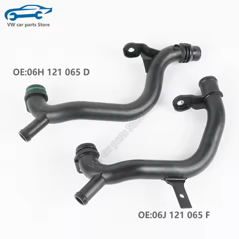 06J121065F Bakelite Cooling Water Hose Pipe For EA888 Audi A3 Q3 Q5 A4 A5 A6 VW Beetle Passat B7 CC 