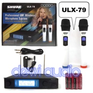 MIC SHURE ULX79 / MICROPHONE SHURE ULX 79 / MIC WIRELESS SHURE ULX-79 / MIC MURAH UHF SHURE ULX79