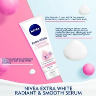 NIVEA Body Serum Radiant & Smooth 180ml / Nivea Extra White Body Serum Radiant & Smooth 180ml / Nive