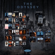 VELO Poster Postcard Collectible Ticket 'THE ODYSSEY' | Christopher Nolan Matt Damon Tom Holland Ann