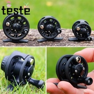 Ice Fishing Reel, 50/60/70mm Fish Tackle Tool Equipment Fly Ice Sea Fish Wheel, Right/Left Hand Ligh