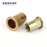 Rivet Nut Pull Nut Flat Head Knurled Rivet Nut Electric Control Cabinet Screw Nut