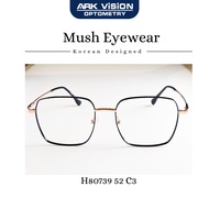Mush Eyewear H80739 52 – Korean - Designed Metal Frames, Sleek Elegance for Multiple Face Shapes