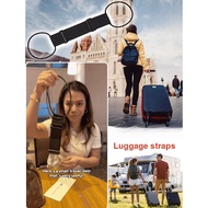 【Secure & Durable】GK Adjustable Luggage Straps For Travel Organizer/Suitcase Belt/Baggage Tie-Down