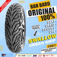 BAN MOTOR MATIC TUBLES SWALLOW RING 14 BAN DEPAN BELAKANG BEAT VARIO SCOOPY BAN SWALLOW URBAN GRIP RING 14 TUBELESS