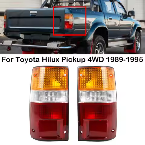 For Toyota Hilux MK3 LN RN YN Pickup 2-4WD 1989-1995 LED Rear Tail Light Bumper Warning Tail Brake L