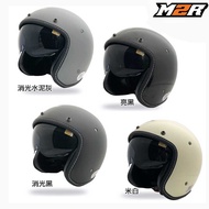 M2R Big Hat Retro Hat Free Lens MO-2 Plain Color Built-In Sunglasses Matte Glossy Hand-Stitched MO2 