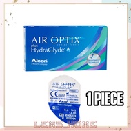 1 PIECE Air Optix Plus Hydraglyde (-0.50 TO -12.00) Alcon Monthly Silicone Hydrogel