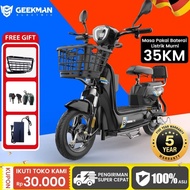 Spk Bisa! Geekman Sepeda Listrik Dewasa Sepeda Listrik Murah Sepeda