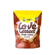Julie's Love Letters Wafer Cubes Chocolate Hazelnut