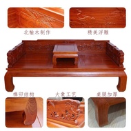 N5 Old Elm Arhat Bed Antique Solid Wood Arhat Bed Household Arhat Collapsed Multifunctional Sofa Bed