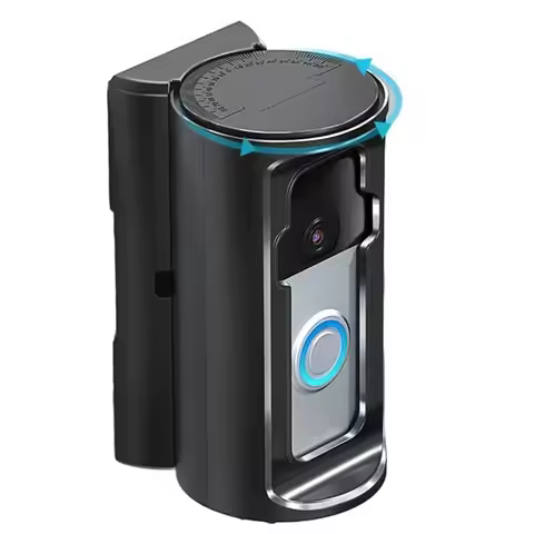 NEW Ring Doorbell Mount No Drill Ring Door Holder Doorbell Mount No Drill Adjustable Ring Doorbell C