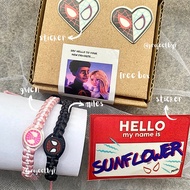 Macrame Spiderman Couple Bracelet Free Box Free Spiderman Couple Bracelet Stickers/Knitted Spiderman