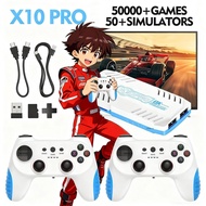 Game Stick X10 Pro 4K Video TV Game Console Wireless Gamepads Video-Game 50000+ Classic Arcade Games