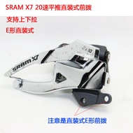 Sram X4 X5 X7 X9 X0 Xx ด้านหน้า Derailleur Direct Mount 7 8 9 10 ความเร็ว 20 ความเร็ว 2x10 ติดตั้งจั