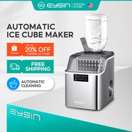 EYSIN IC100 Ice Maker Machine Home and Commercial Automatic Ice Cube Maker 30kg/24h