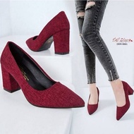 Women's Heels | Pointed Toe Tofu Heels