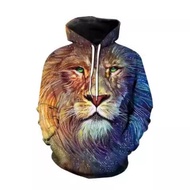 Leo 3D Printed Dress Men's Casual Long-Sleeved Sweatshirt
