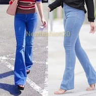 🇲🇾BOOTCUT JEANS FOR LADIES KAIN DENIM BERGETAH [READY STOCK 26-36 ]BOOTCUT WOMEN"S SELUAR JEAN'S BOO