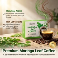Black coffee, moringa leaf black coffee, instant black coffee, moringa leaf black coffee drinks