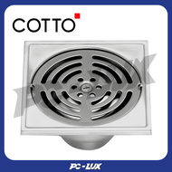 COTTO ตะแกรงกันกลิ่นสเตนเลสเหลี่ยม รุ่น CT640Z2P(HM) ขนาด 1.5-3 นิ้ว