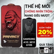 Samsung A10S, A10, M10 Cowcase full screen anti-peeping protection | Screen protector for ss galaxy