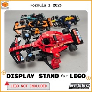 Display Stand for Lego Speed Champions F1 2025 (foldable)