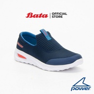 Bata Power Men's Sport Walking Shoes Sneakers DD100 Slip On Blue 8189949
