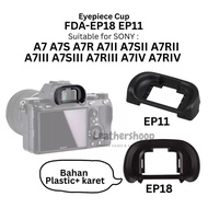 Viewfinder Eyepiece Cup EP11 EP18 Rubber for sony A7 A7S A7R A7II A7SII A7RII A7III A7SIII A7RIII A7