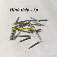 200gr 3P GOLD STEEL NAILS - 3CM WALL NAILS