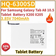 New Replacement Tablet Battery 3.85V 7040mAh HQ-6300SD for Samsung Galaxy Tab A8 10.5 X200 X205