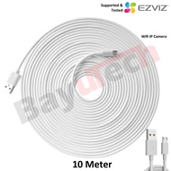 2m/3m/4m/5m/6m/7m/8m/9m/10m Micro USB Extension Android Charge Cable For CCTV, Ezviz , Xiaomi , IMOU