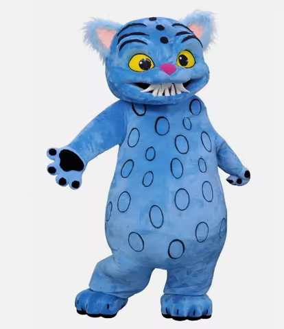 New Adult Hot Sale LOVE Cartoon Derpy Tiger Mascot Costume Christmas Fancy Dress Halloween Mascot Co