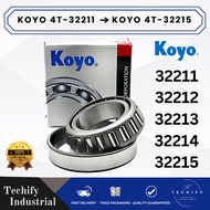 KOYO 32211 32212 32213 32214 32215 Tapered Roller Bearing 100% ORIGINAL