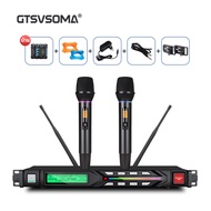 SKM9000/KT8/UR24D/VM500/UR24D/KM10/KM20 ความถี่ใหม่ GTSVSOMA ® ไมโครโฟนแบบลอยตัวคู่ UHF ไมโครโฟนไร้ส