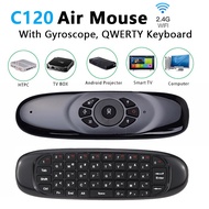 JTKE C120 Air Mouse with Gyroscope 2.4GHz Wireless Keyboard Smart Remote Control for Android TV Box