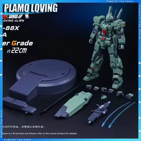 JLXR Model Jeda RGM-88X MG 1/100 Jeddah Action Figures Assembly Model Kit Anime Figures Model Kit Pl