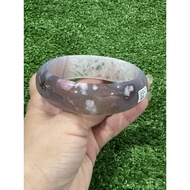 65mm sakura agate bangle