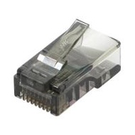Link undefined Plug Rj45 Cat5e (us-1051-6) 10/pack 'crystal Black' - A0085902