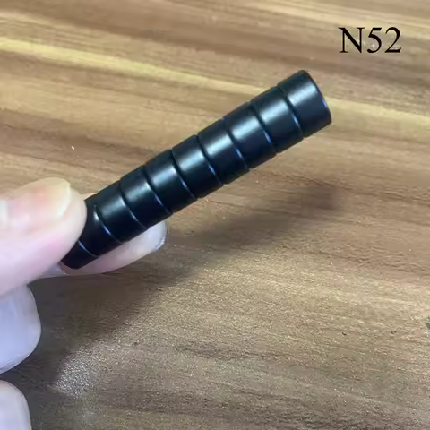 N52 10x2 10X5 6x2 6x3 Epoxy non-conducting Magnets Black Motor Ebike Compressor Corrosion High Tempe