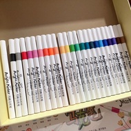 Acrylic Marker軟頭 塑膠彩 亞克力 丙烯 馬克筆 散裝24色無盒