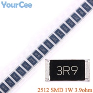 100pcs/10pcs 3.9ohm 2512 SMD Resistor 3.9 ohm 3.9R 3R9 Chip Resistance 1W 5% DIY Electronic