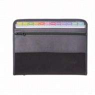 A4 Zipper Accordion File Bag 13-Pocket File Folder Waterproof Expanding File Folder Classified Folde
