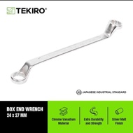 Tekiro Key Ring 24 田 27 mm Box End Wrench 24Bu27mm