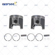 290-887-570-F STD Piston + Ring Set For PWC Jet Ski SeaDoo 951 Outboard Engine Piston Kit 47-108