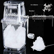 Ice Crusher Manual Rotary Ice Crusher Cocktails Machine Ice-Cube Crushed Smoothies Ice Crusher Machi