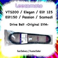 Drive Belt Original SYM VTS200 Elegan Elit 125 150 Passion Scomadi 1B01H9A01 Timing Belting Pulley T
