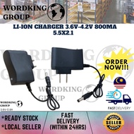 LI-ION CHARGER 3.6V-4.2V 800MA 5.5X2.1 (3.6V-0.8A)