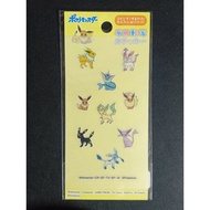 (Sealed STICKER) FABRIC TRANSFER STICKER-POKEMON EEVEE SET