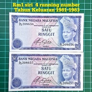 (A49) duit kertas lama duit rm1 lama rm1 siri 4 duit lama jual beli duit lama kedai duit lama duit s